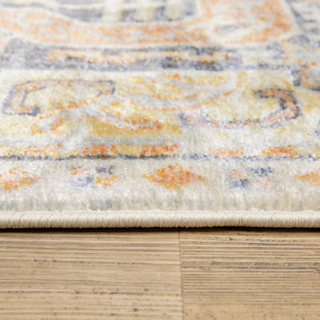 Kids Vintage Haven II Orange 6'7 x 9'6 Rug - Thumbnail - Image 10
