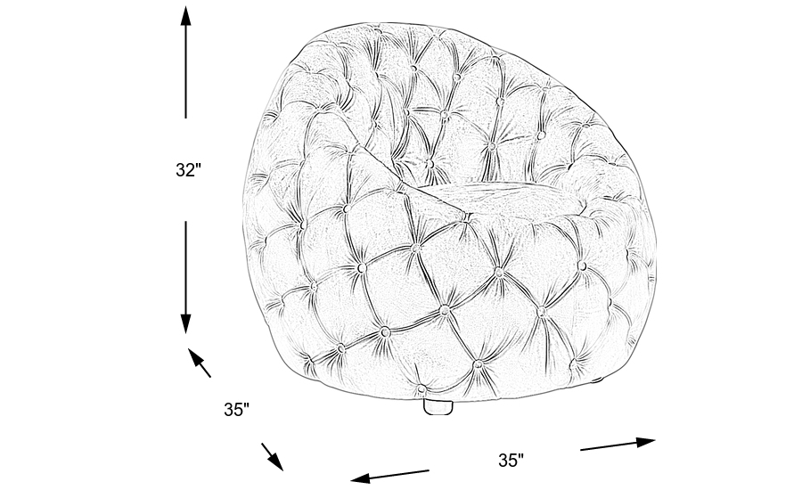 Dimension Image. Please refer to the Dimension Tab on this page for dimension details.