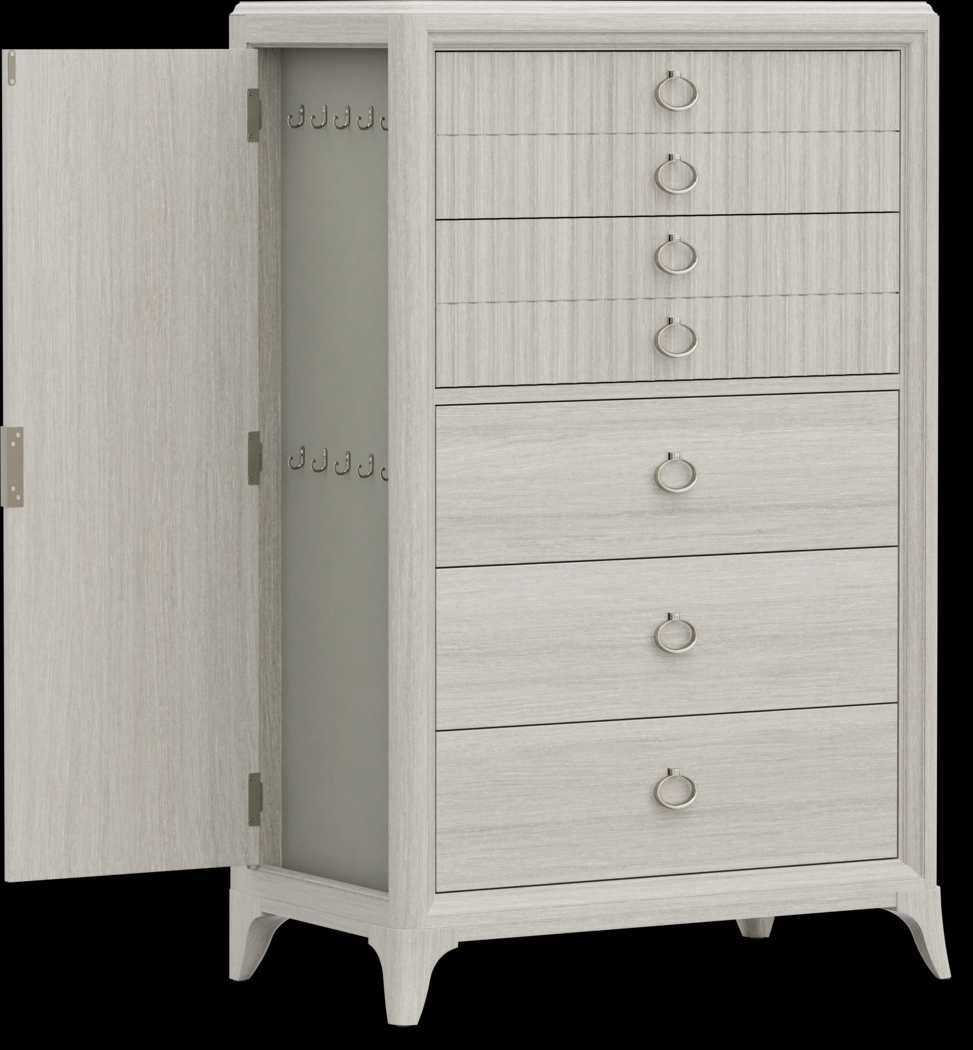 Kids Vivien Wirebrush Gray Chest - Thumbnail - Image 2