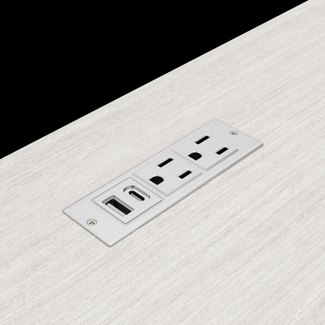 Kids Vivien Wirebrush Gray Desk - Thumbnail - Image 3