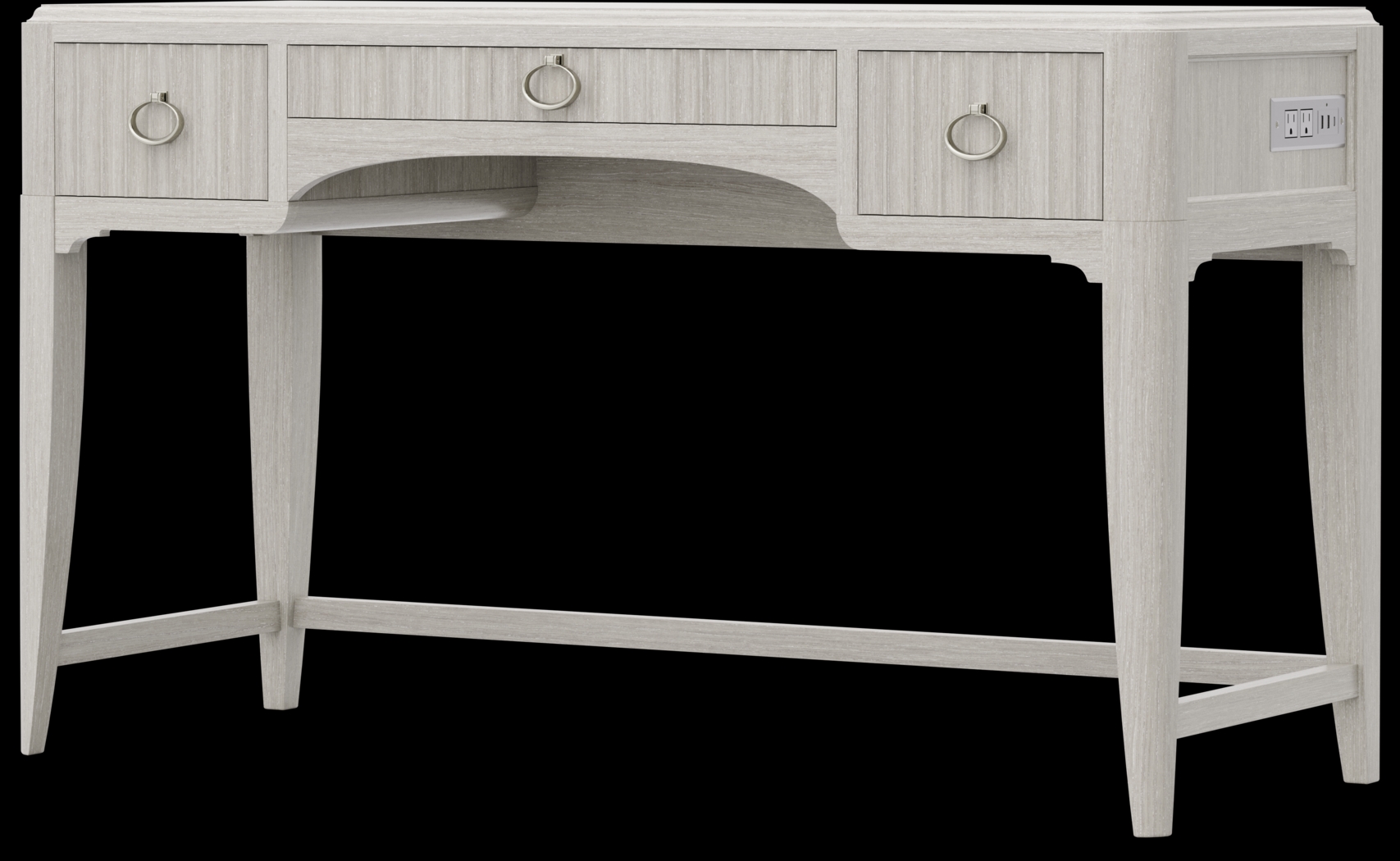 Kids Vivien Wirebrush Gray Desk - Thumbnail - Image 4