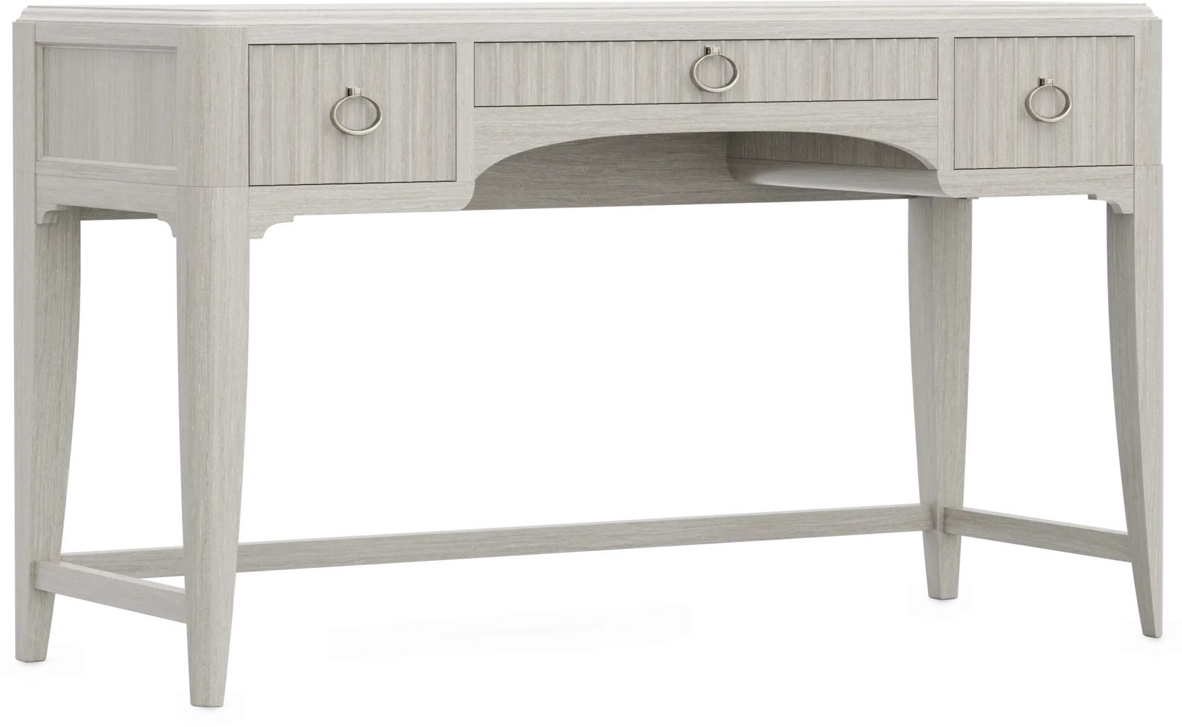 Kids Vivien Wirebrush Gray Desk - Thumbnail - Image 2