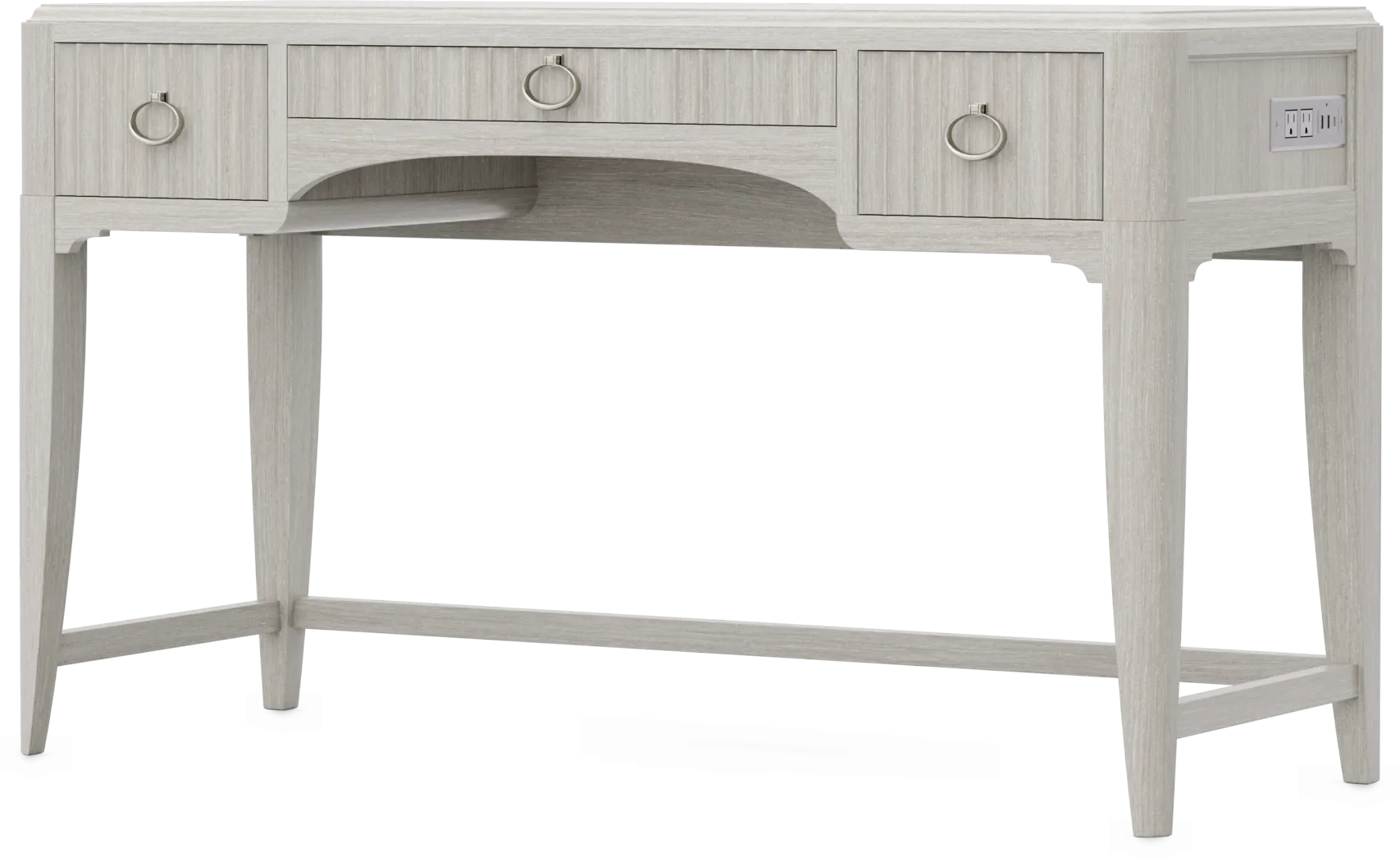 Kids Vivien Wirebrush Gray Desk - Thumbnail - Image 3