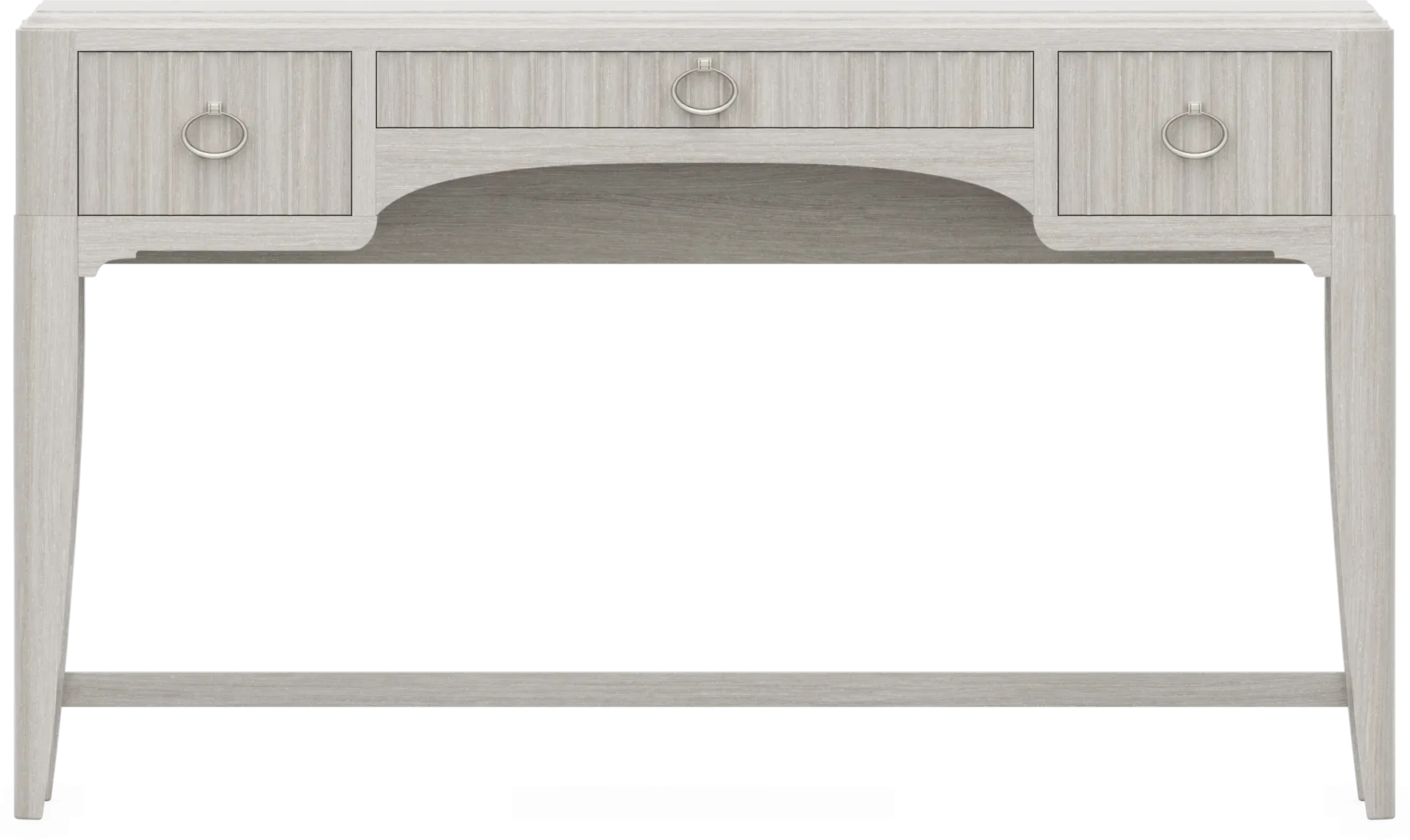 Kids Vivien Wirebrush Gray Desk - Thumbnail - Image 1