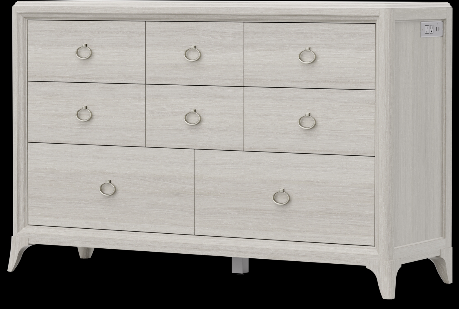 Kids Vivien Wirebrush Gray Twin Panel Bedroom - Thumbnail - Image 8