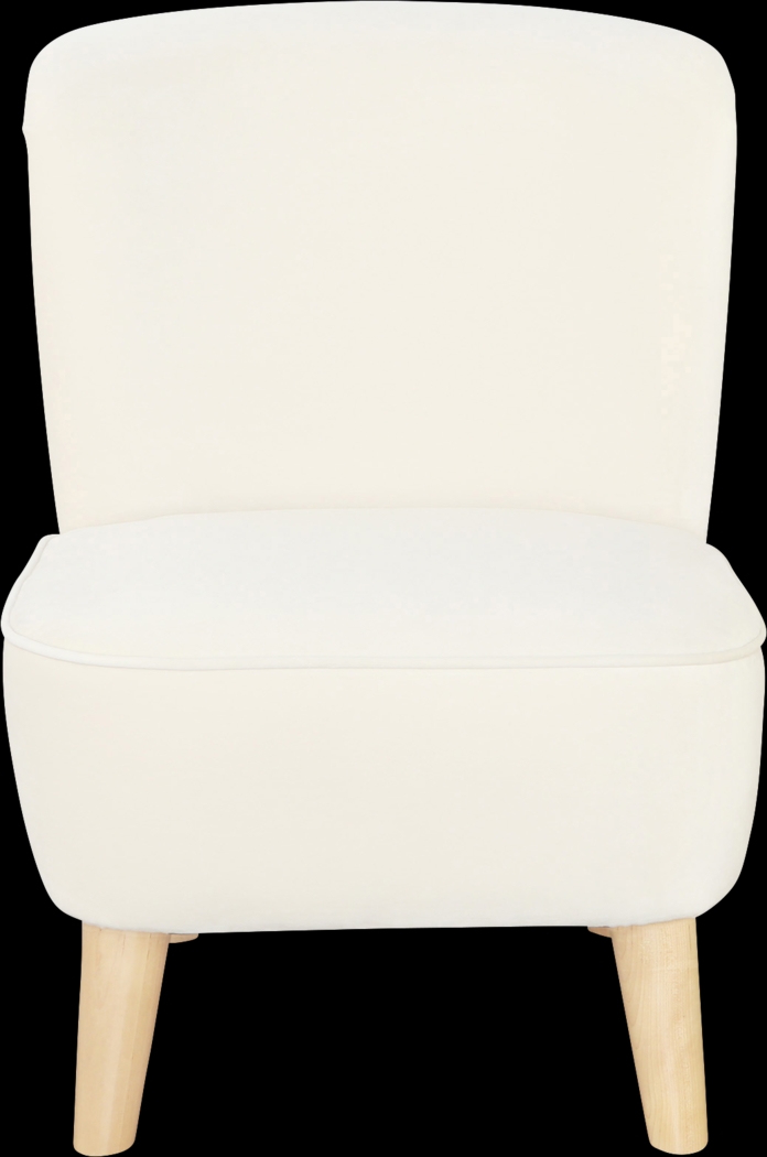 Kids Vonny Almond Accent Chair - Thumbnail - Image 2