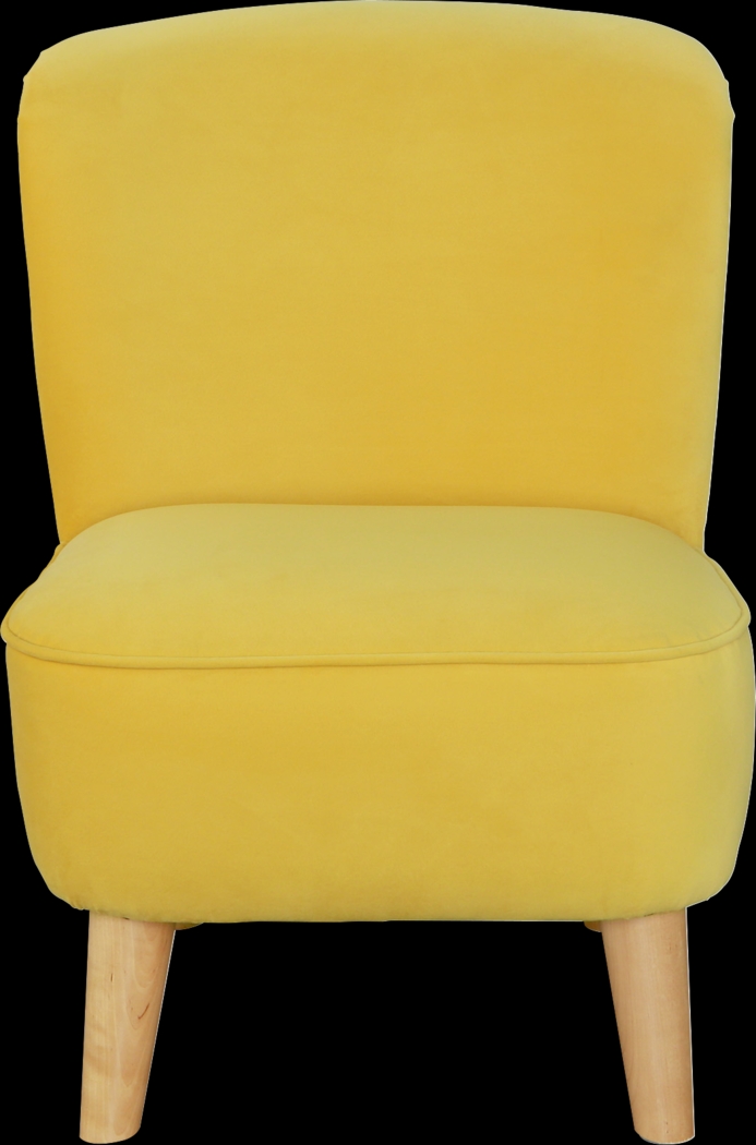 Kids Vonny Gold Accent Chair - Thumbnail - Image 2