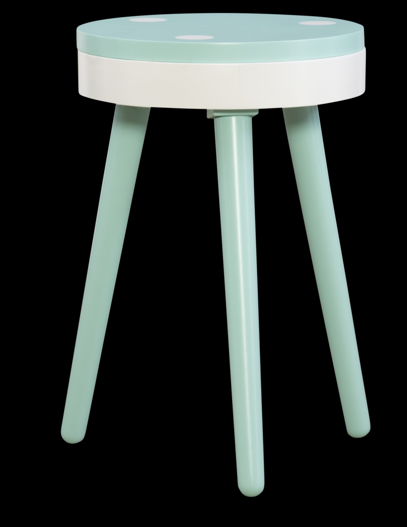 Kids Wafer Blue Accent Table - Thumbnail - Image 1