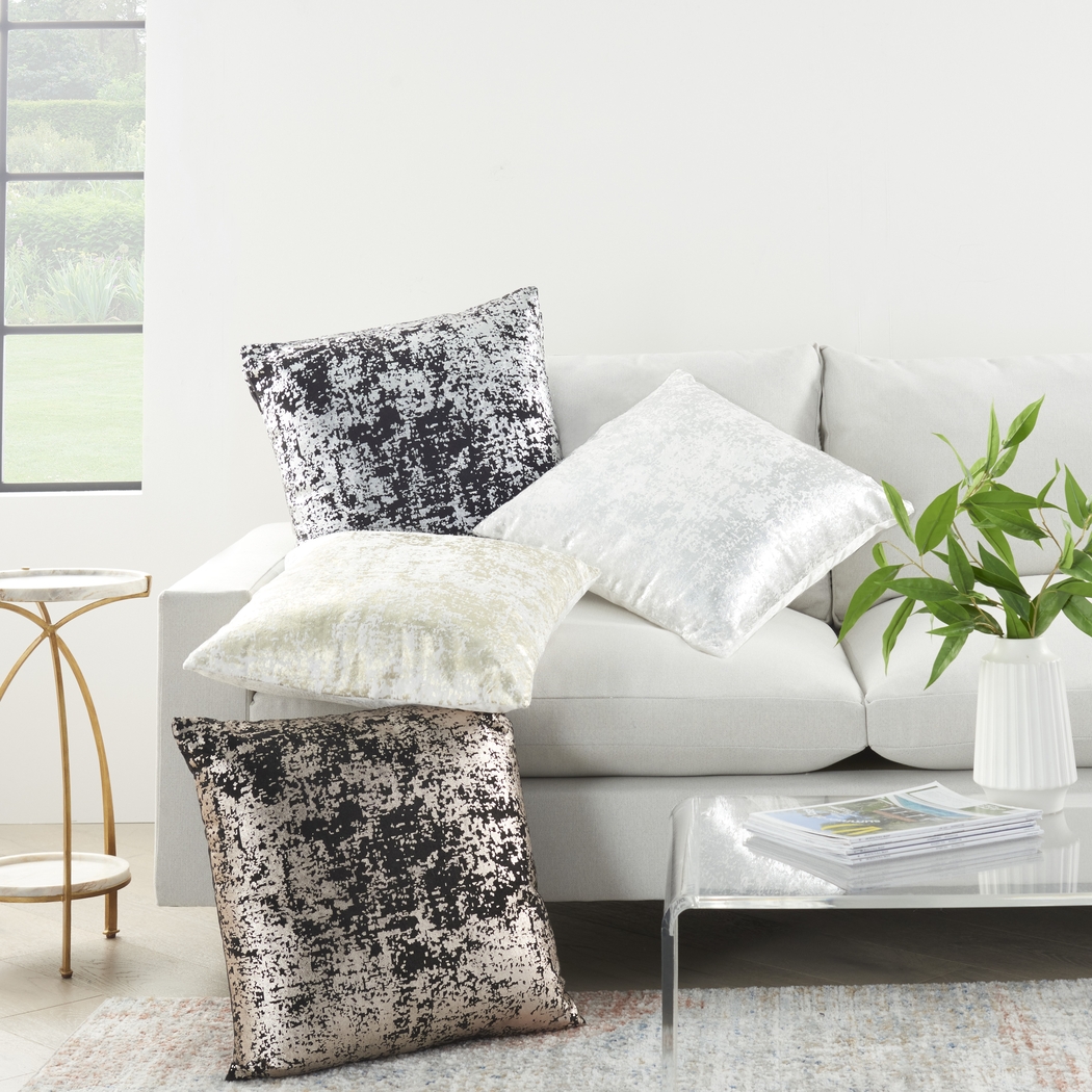 Kids Waterelm Rose Gold Throw Pillow - Thumbnail - Image 5