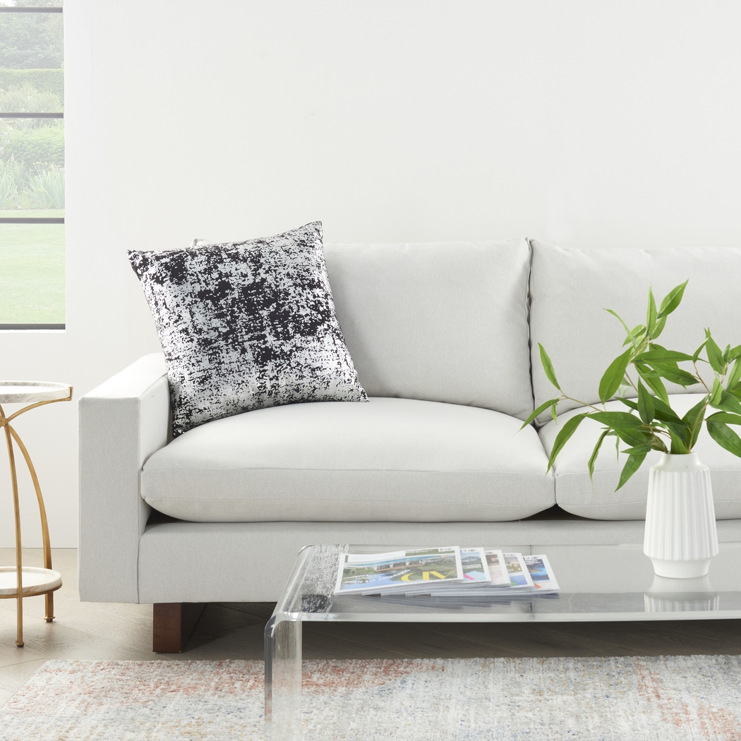 Kids Waterelm Silver Throw Pillow - Thumbnail - Image 3