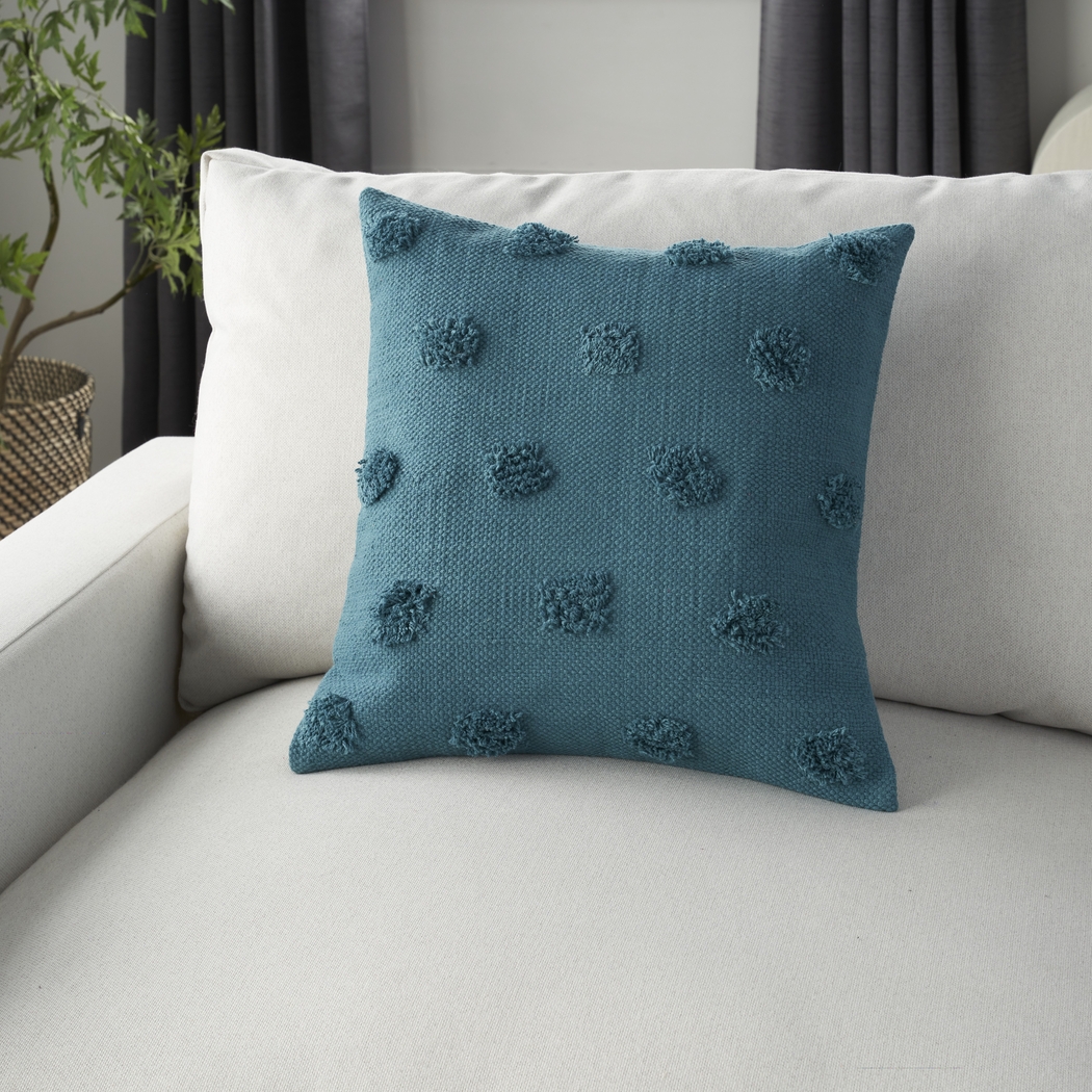 Kids Westhope Teal Throw Pillow - Thumbnail - Image 4
