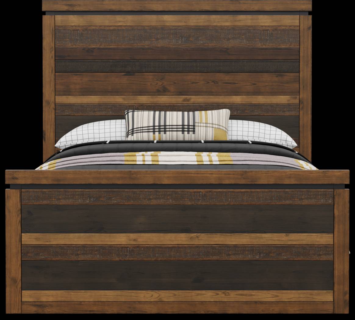 Kids Westover Hills Jr Brown Full Panel Bedroom - Thumbnail - Image 3