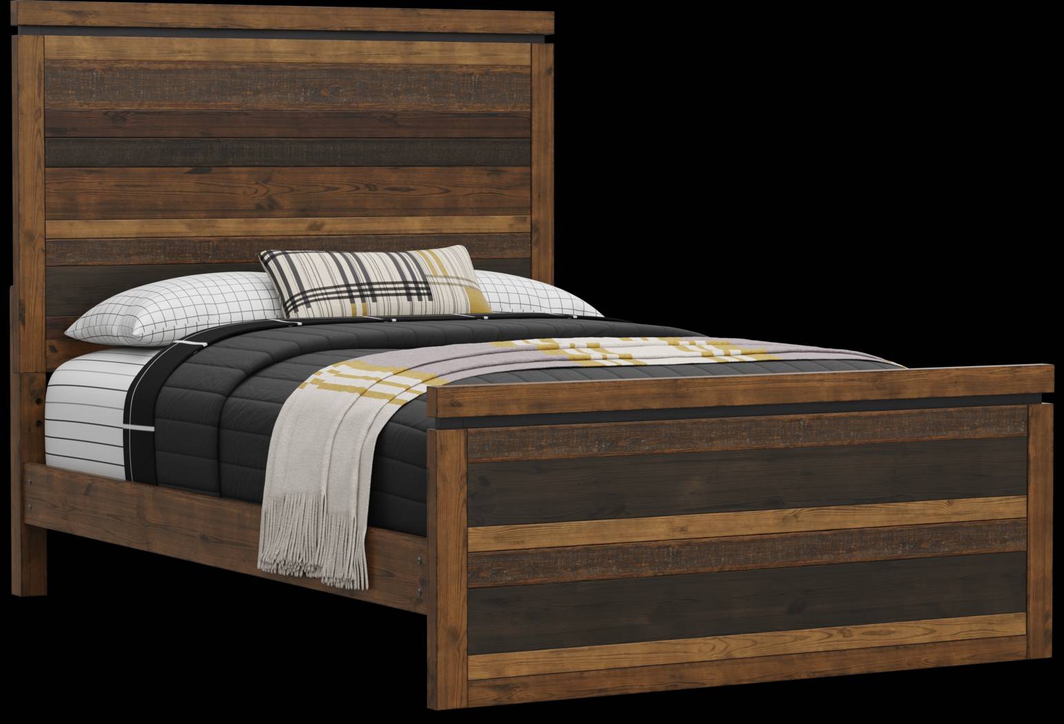 Kids Westover Hills Jr Brown Full Panel Bedroom - Thumbnail - Image 2
