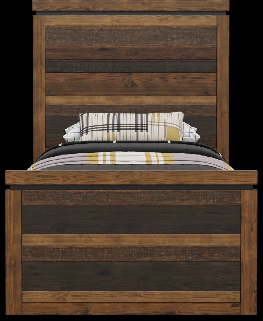 Kids Westover Hills Jr Brown Twin Panel Bedroom - Thumbnail - Image 3