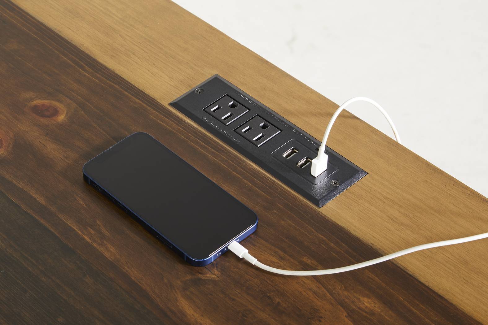 Kids Westover Hills Jr Brown Desk - Thumbnail - Image 3