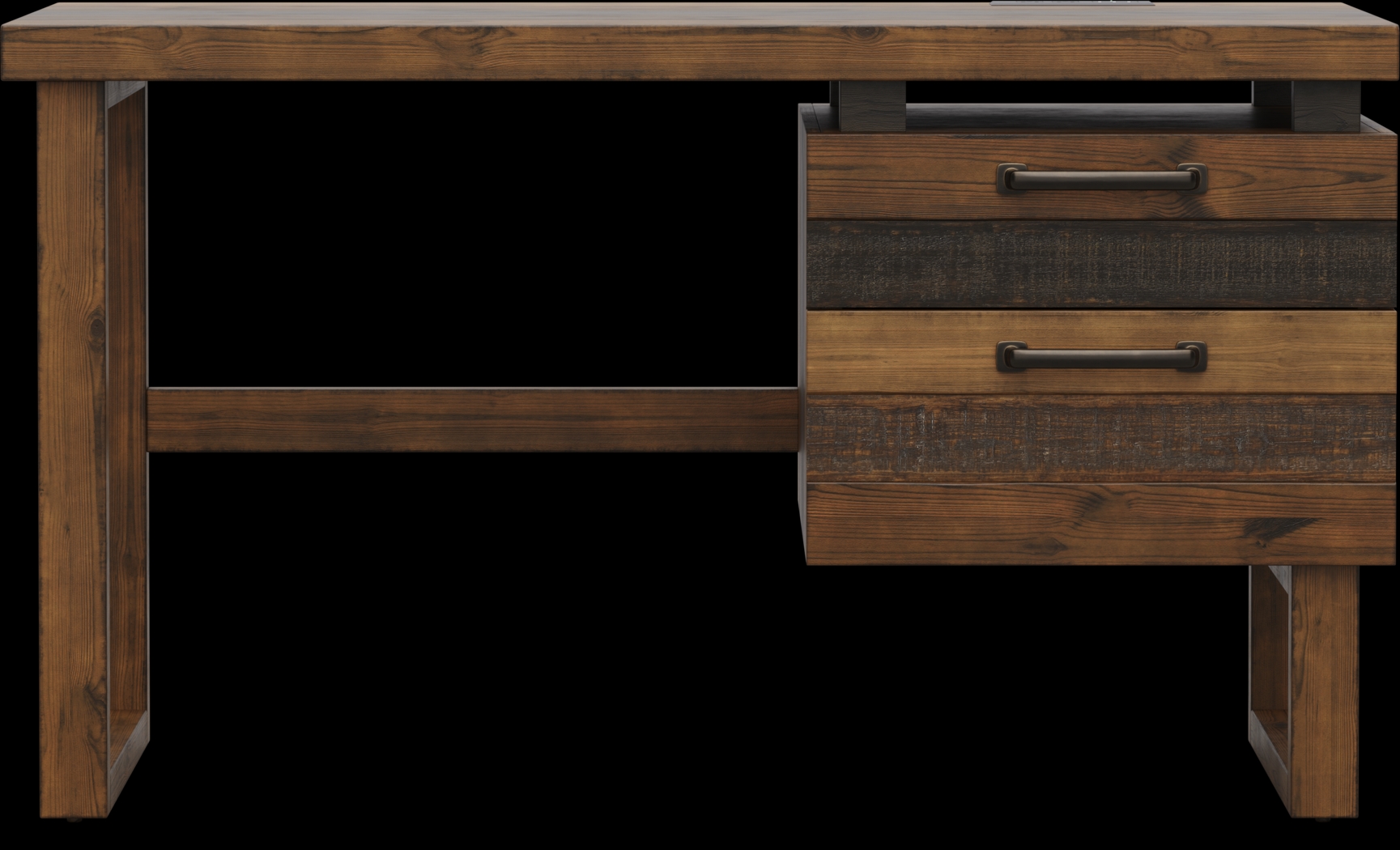 Kids Westover Hills Jr Brown Desk - Thumbnail - Image 1