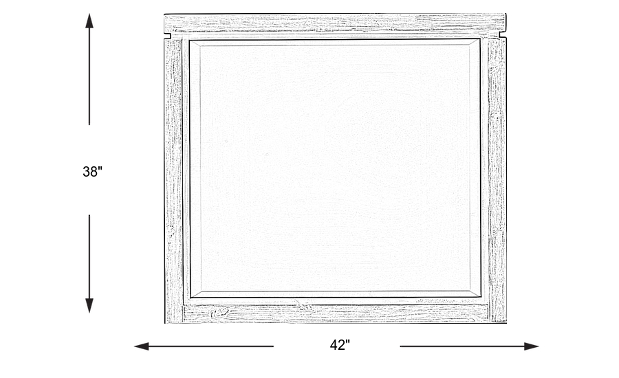 Dimension Image. Please refer to the Dimension Tab on this page for dimension details.