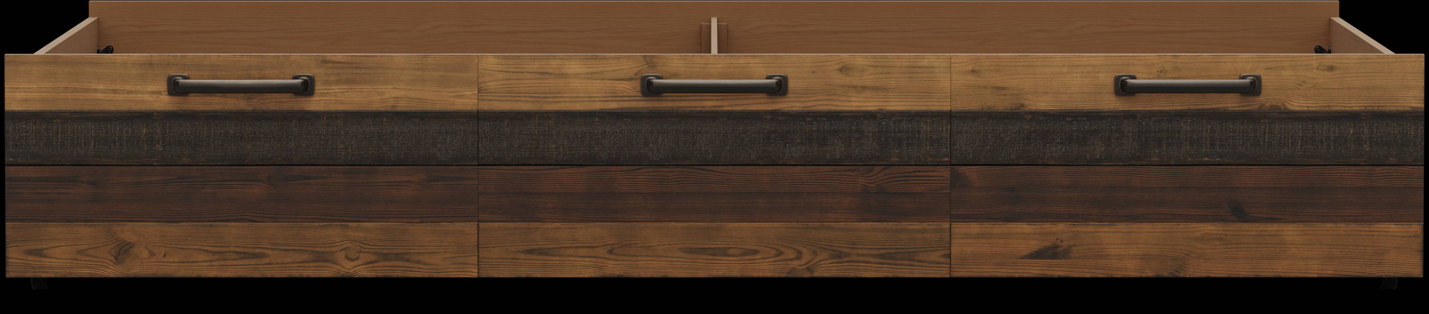 Kids Westover Hills Jr Brown Twin Storage Trundle - Thumbnail - Image 2