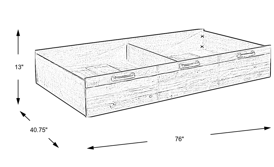 Dimension Image. Please refer to the Dimension Tab on this page for dimension details.