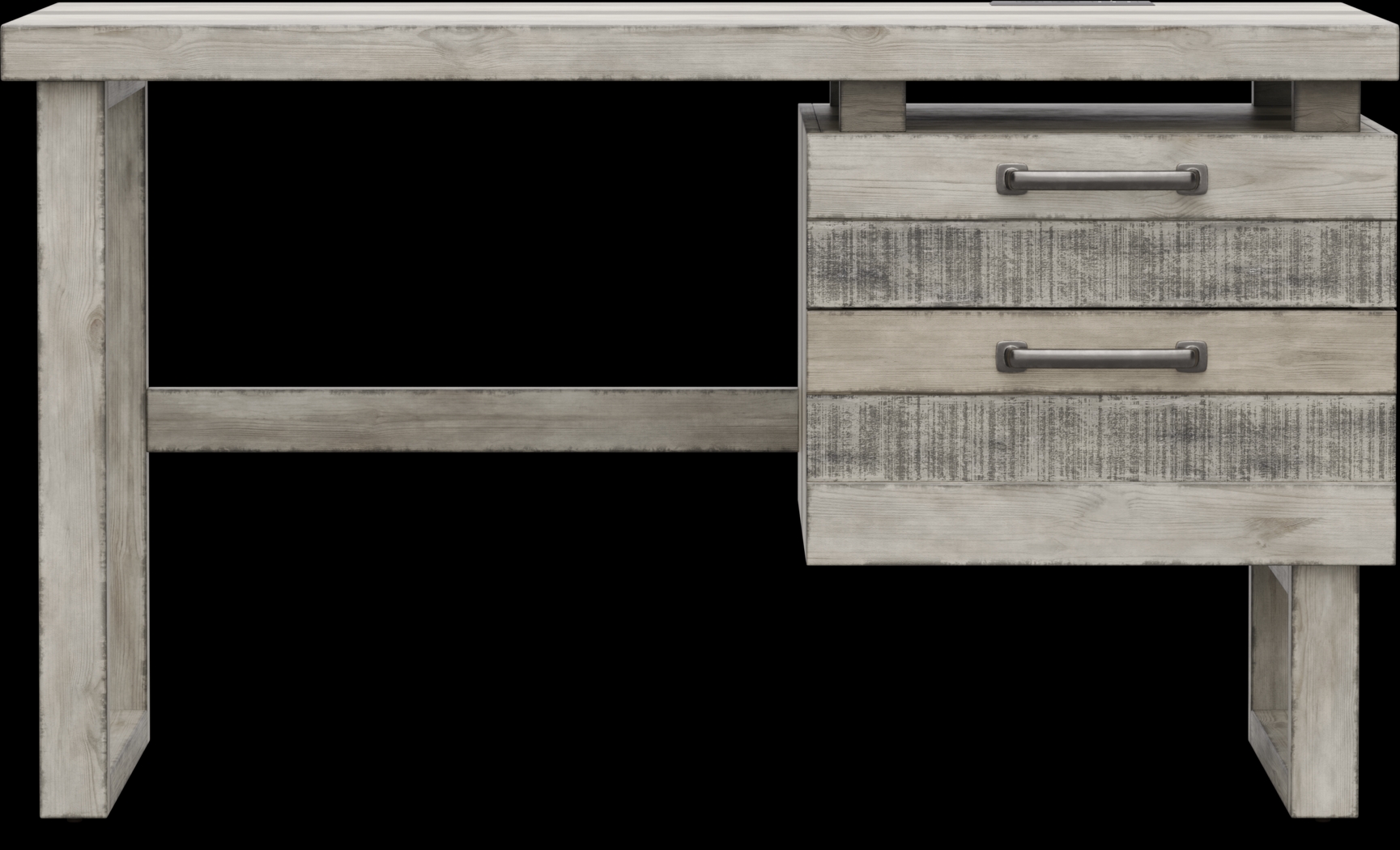 Kids Westover Hills Jr Gray Desk - Thumbnail - Image 1