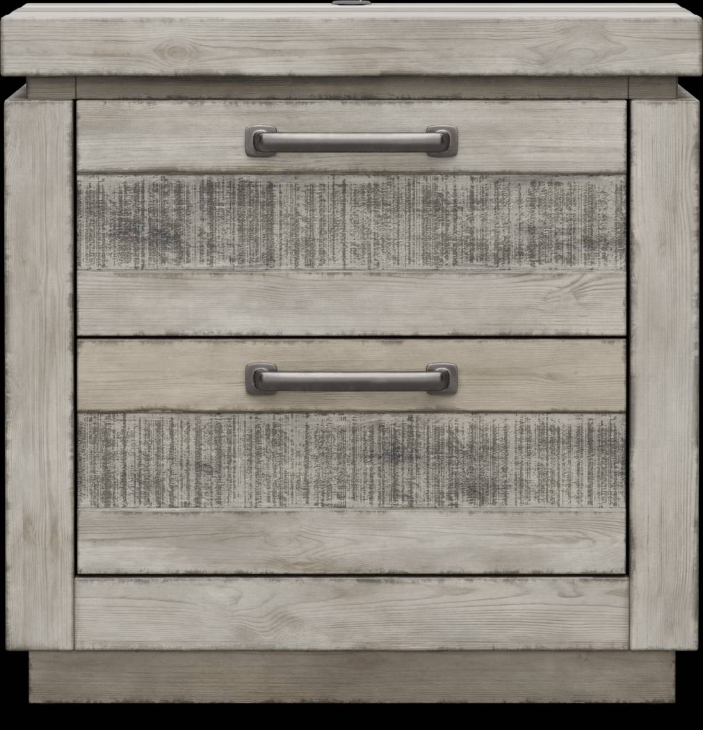 Kids Westover Hills Jr Gray Nightstand - Thumbnail - Image 1
