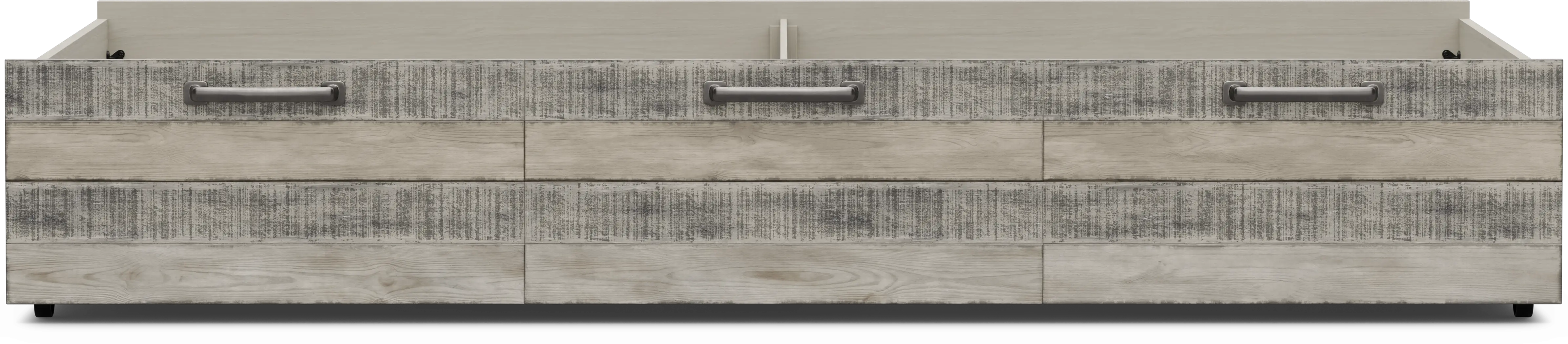 Kids Westover Hills Jr Gray Twin Storage Trundle - Thumbnail - Image 2