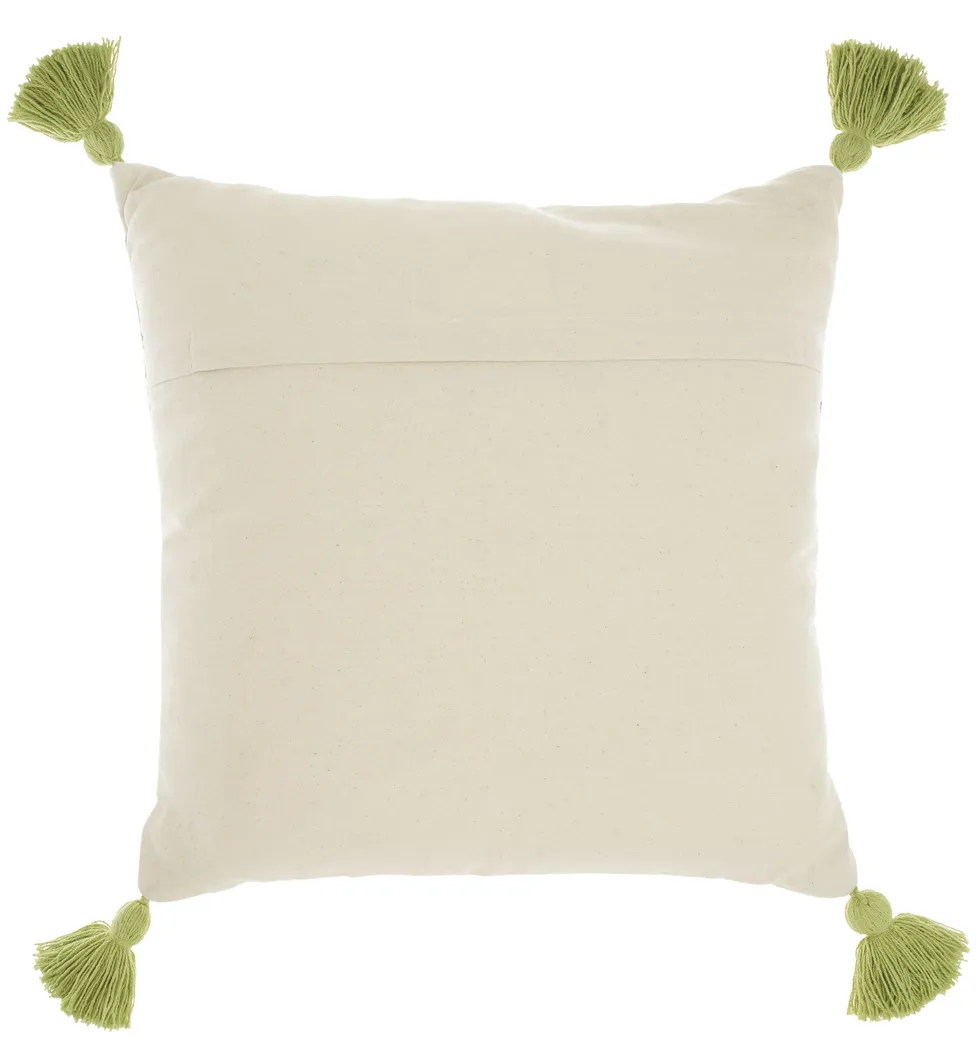 Kids Whitekirk Green Throw Pillow - Thumbnail - Image 2