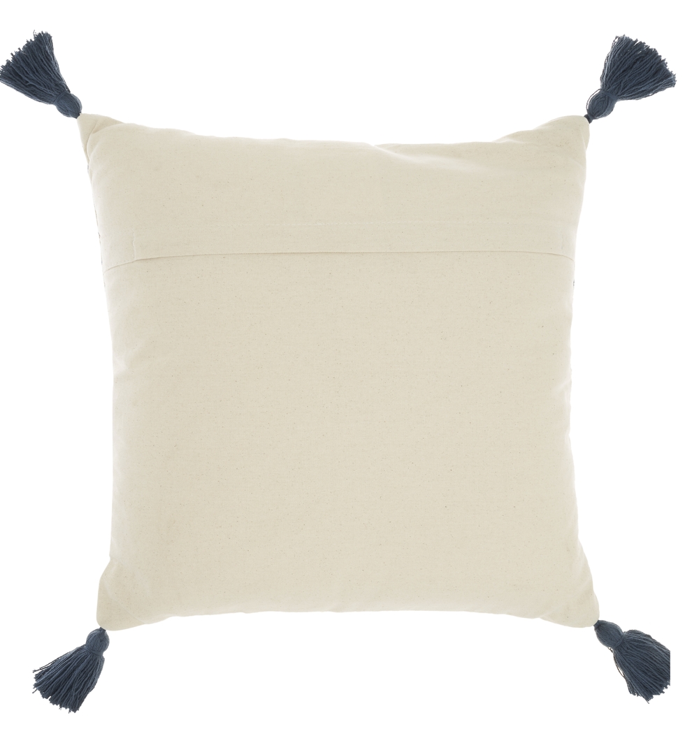 Kids Whitekirk Navy Throw Pillow - Thumbnail - Image 2
