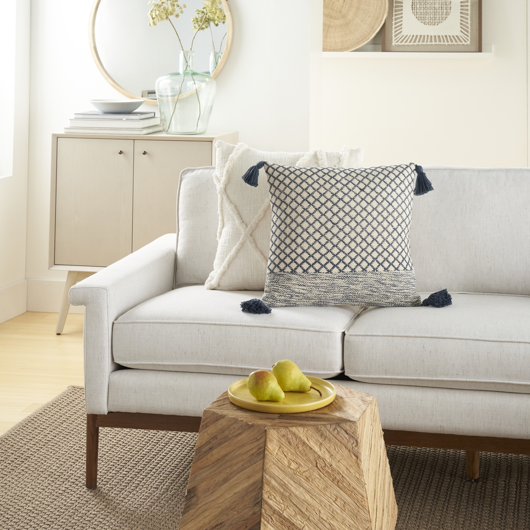 Kids Whitekirk Navy Throw Pillow - Thumbnail - Image 3