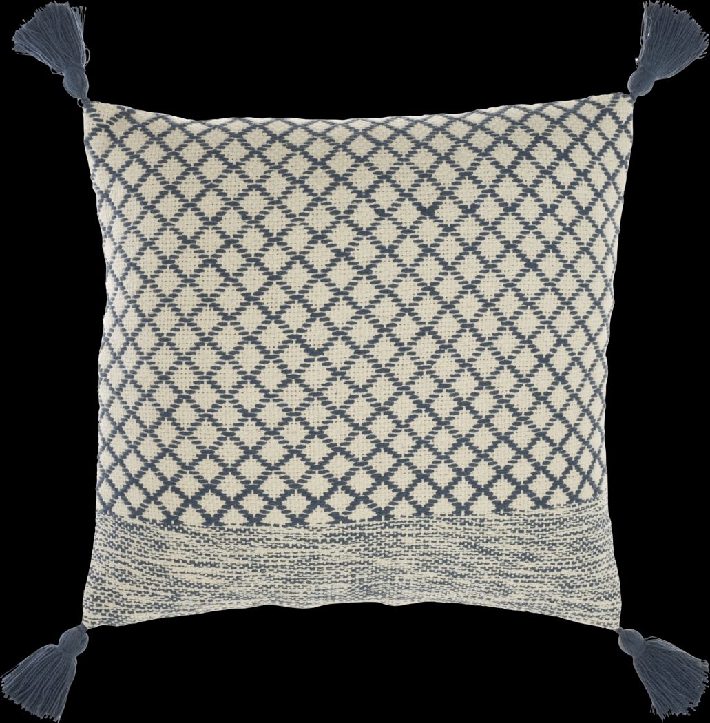 Kids Whitekirk Navy Throw Pillow - Thumbnail - Image 1