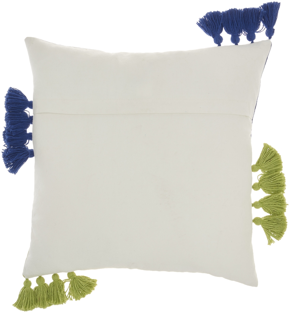 Kids Wiestling Green Throw Pillow - Thumbnail - Image 2