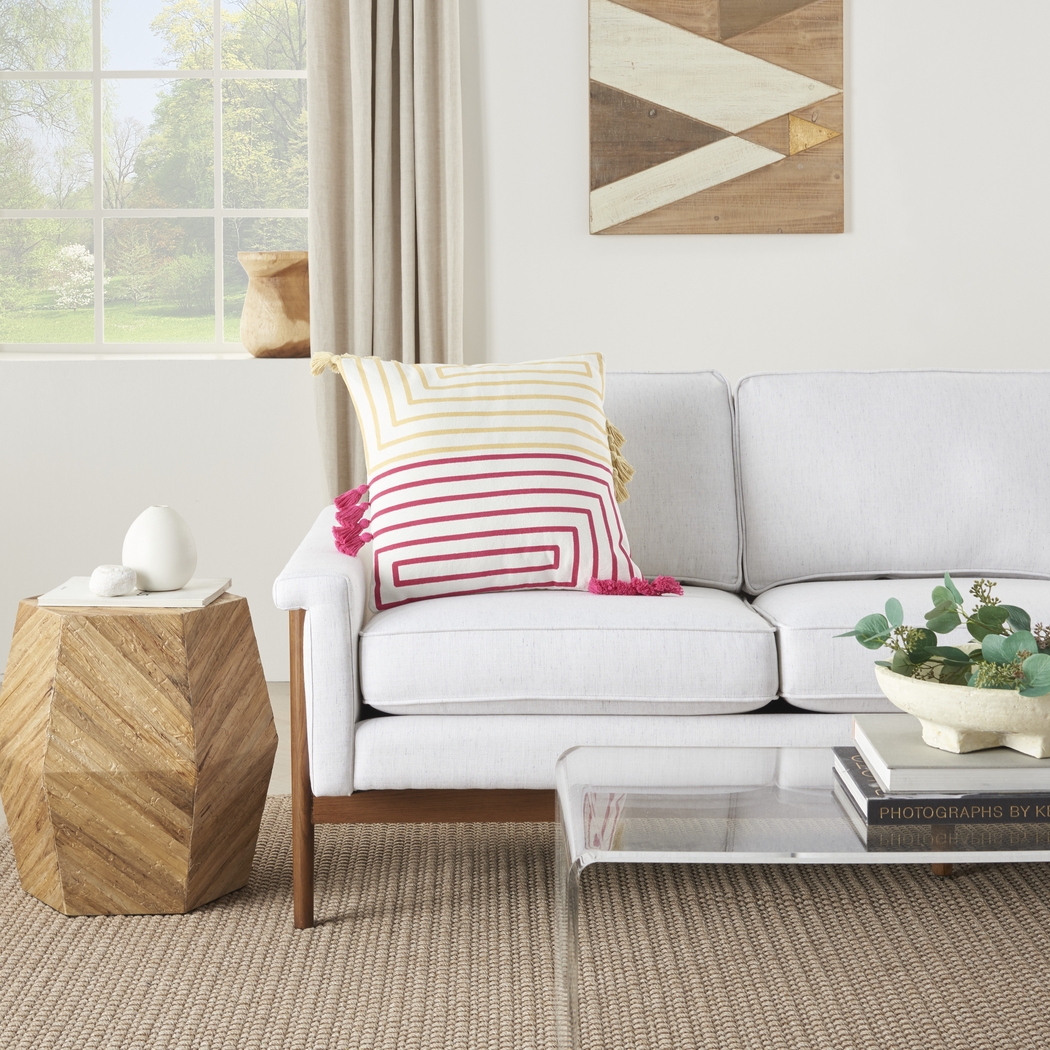 Kids Wiestling Pink Throw Pillow - Thumbnail - Image 3