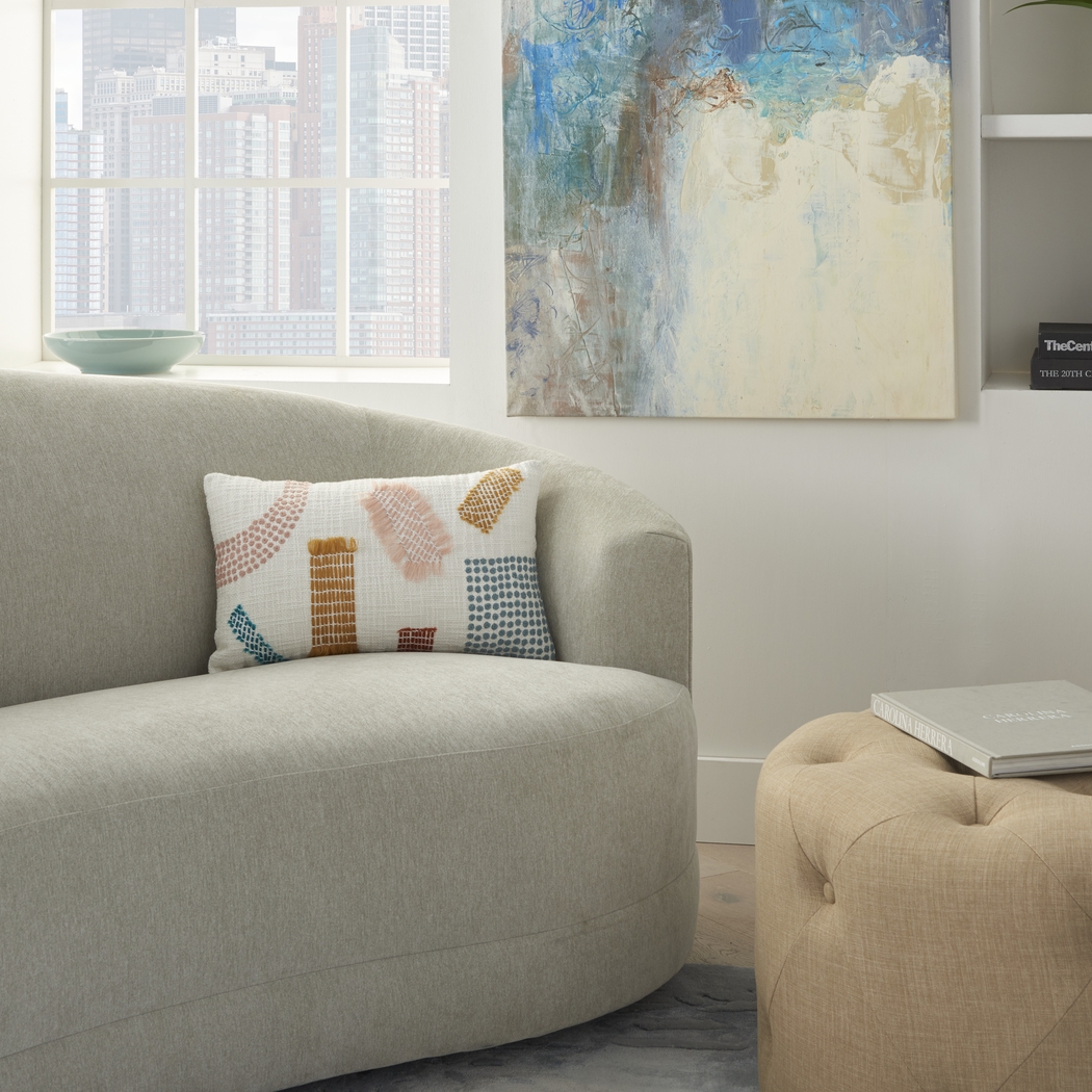 Kids Wildhoney I Ivory Throw Pillow - Thumbnail - Image 3