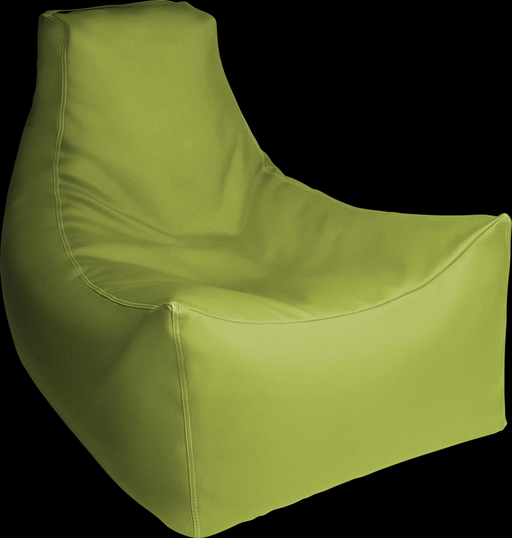 Kids Wilfy Green Large Bean Bag Chair - Thumbnail - Image 1