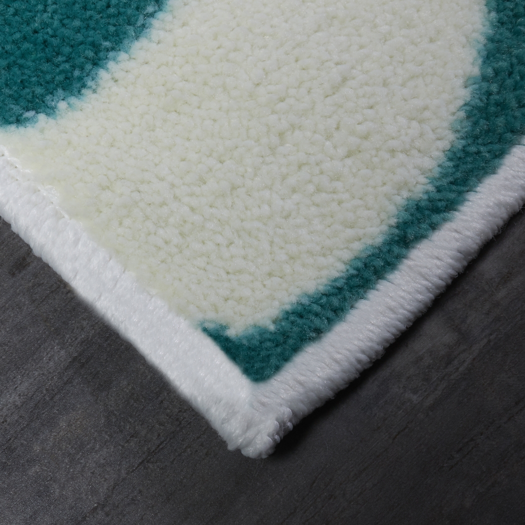 Kids Willie Wave Blue 5' x 8' Rug - Thumbnail - Image 4