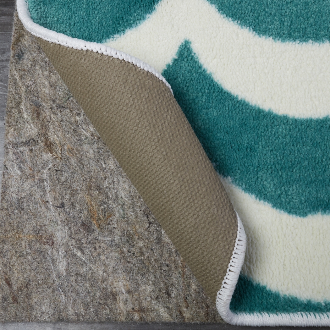 Kids Willie Wave Blue 5' x 8' Rug - Thumbnail - Image 5