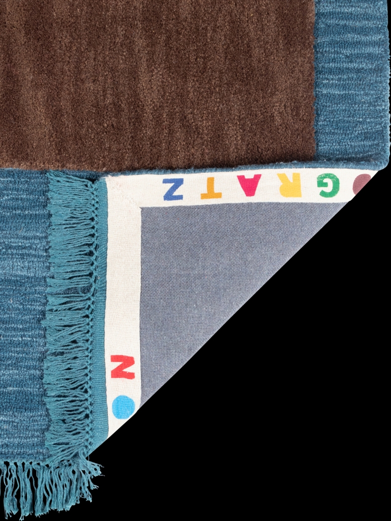 Kids Winter Bear Navy 3' x 5' Rug - Thumbnail - Image 5