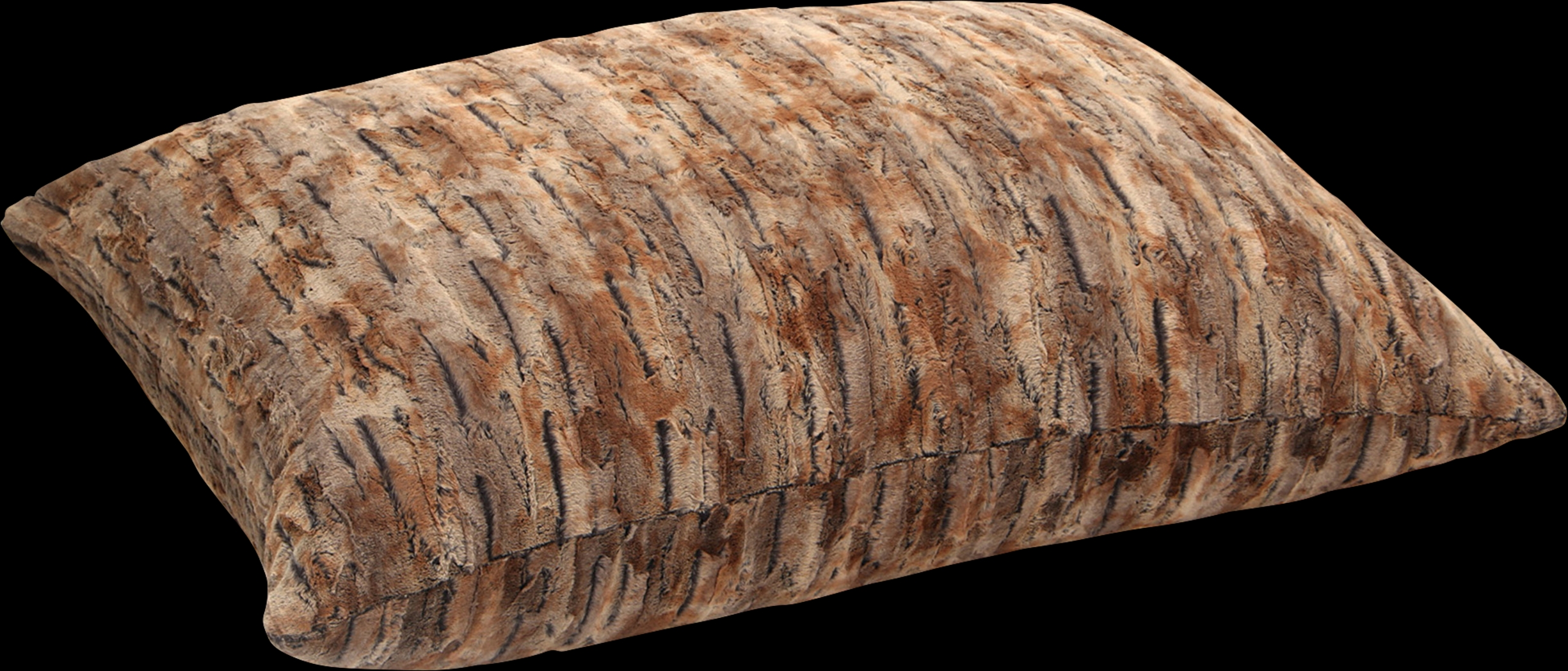 Kids Winter Dream Ginger Faux Fur Floor Pillow - Thumbnail - Image 1