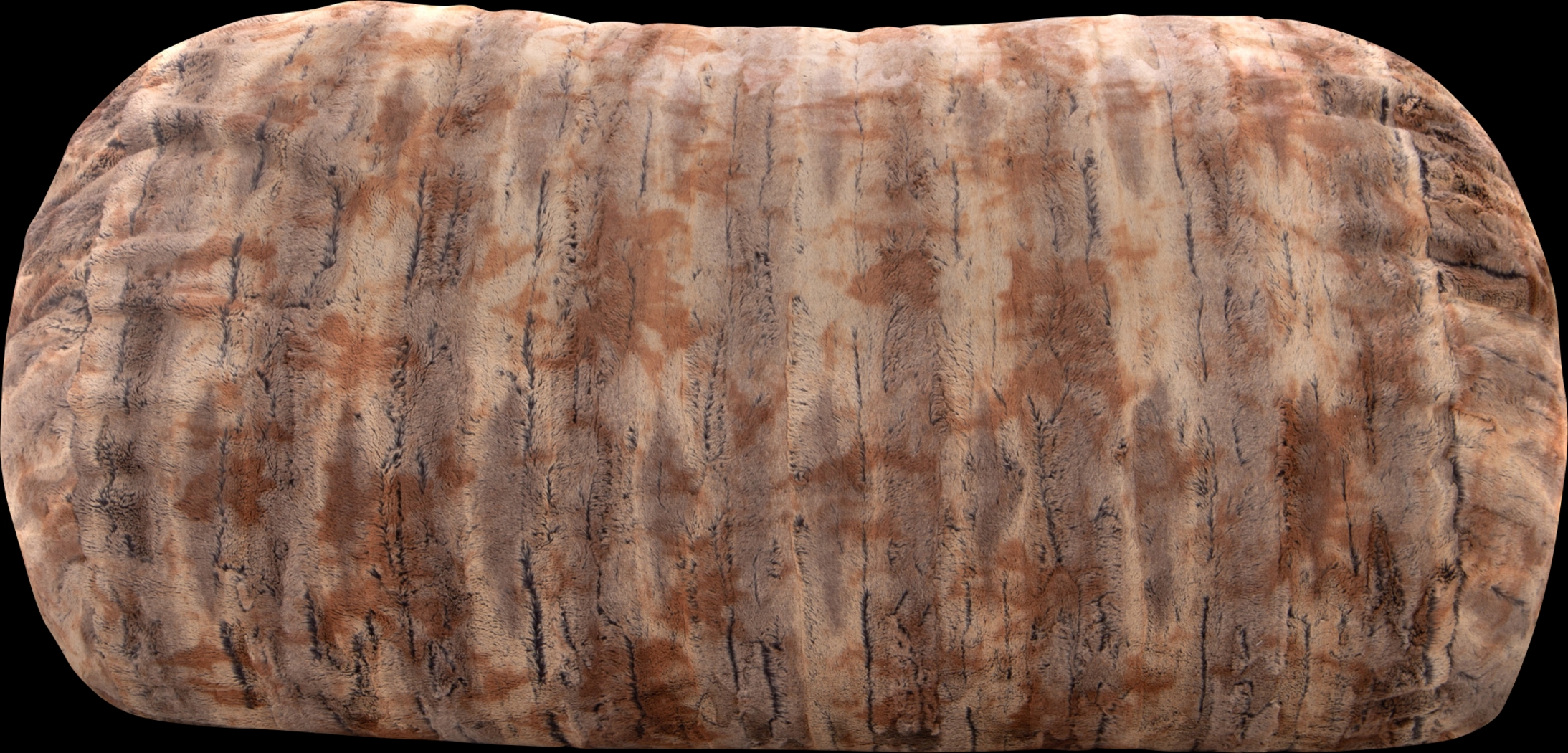 Kids Winter Dream Ginger Faux Fur Small Bean Bag - Thumbnail - Image 1