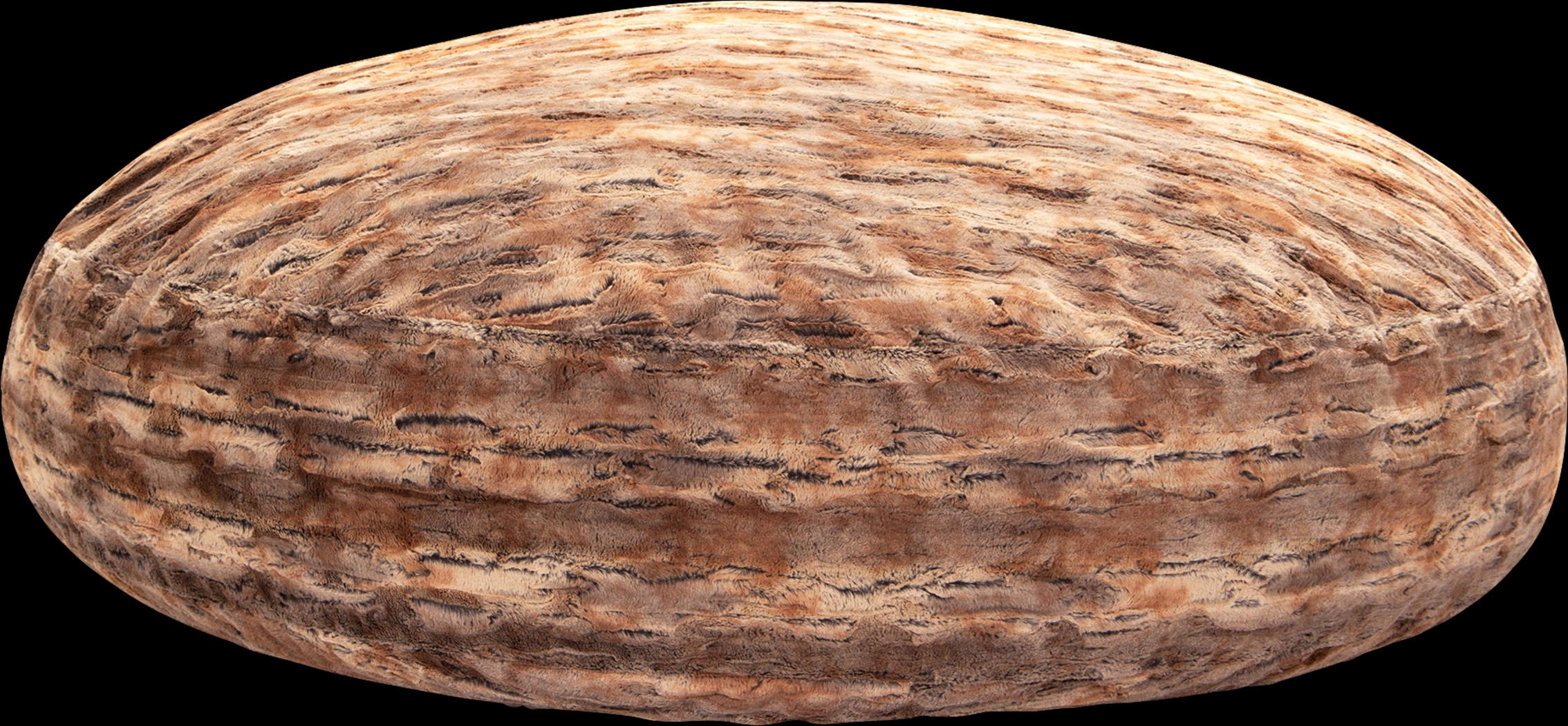 Kids Winter Dream Ginger Large Faux Fur Bean Bag - Thumbnail - Image 1