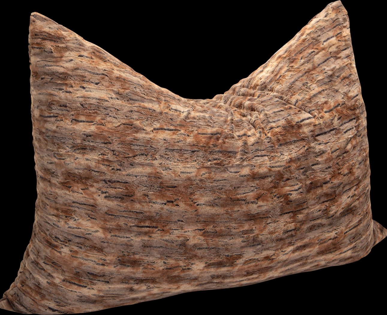 Kids Winter Dream Ginger Large Faux Fur Floor Pillow - Thumbnail - Image 1