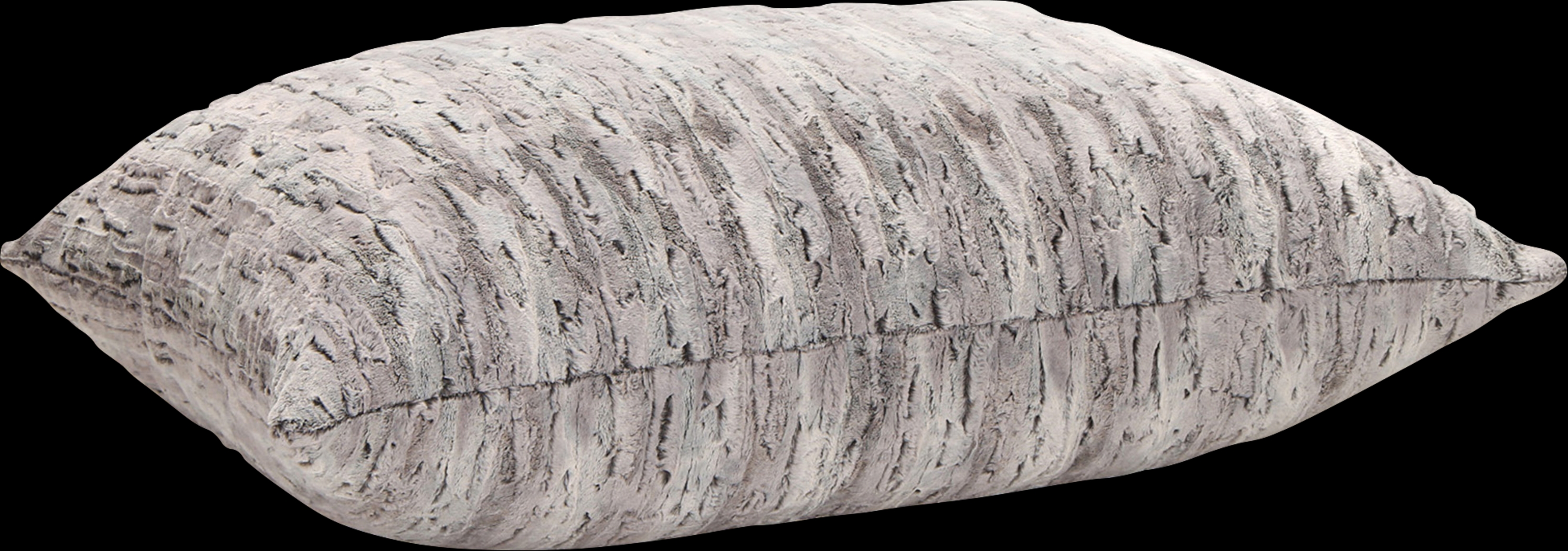 Kids Winter Dream Silver Faux Fur Floor Pillow - Thumbnail - Image 1