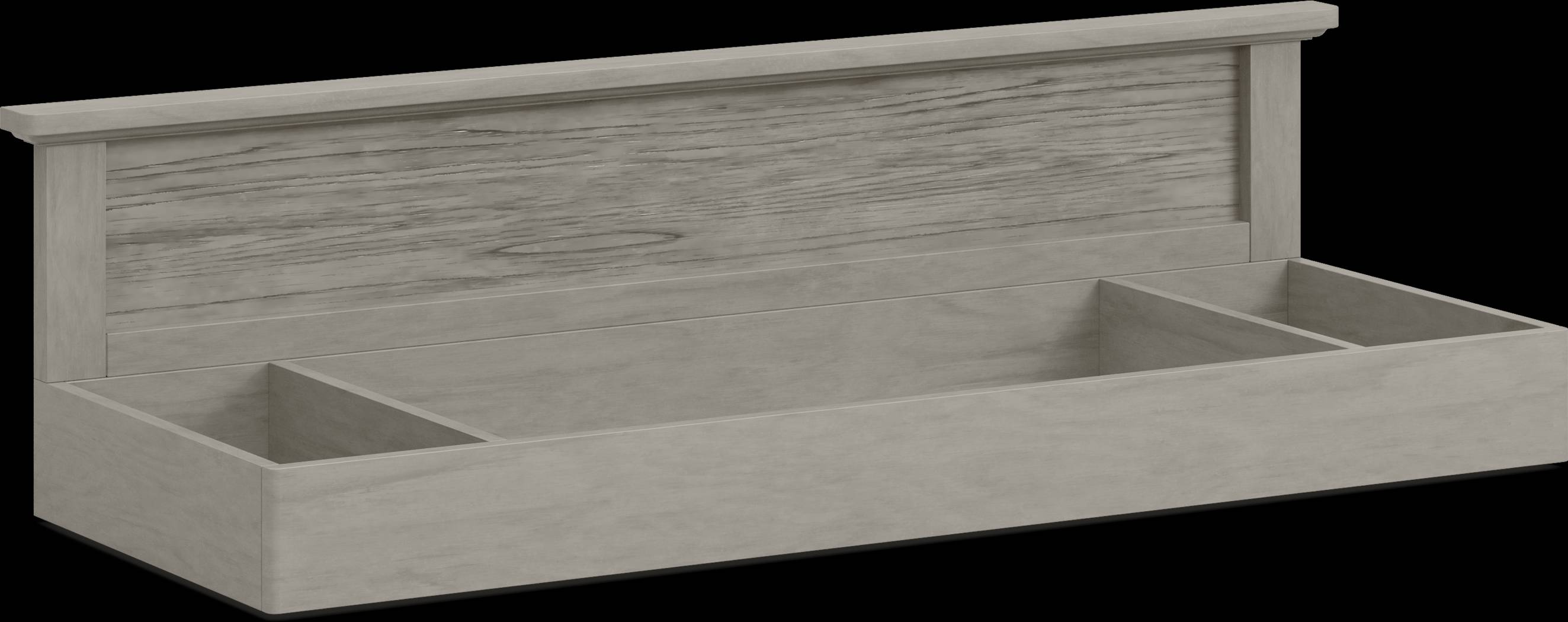 Kids Woodland Adventures Classic Gray Changing Tray - Thumbnail - Image 2