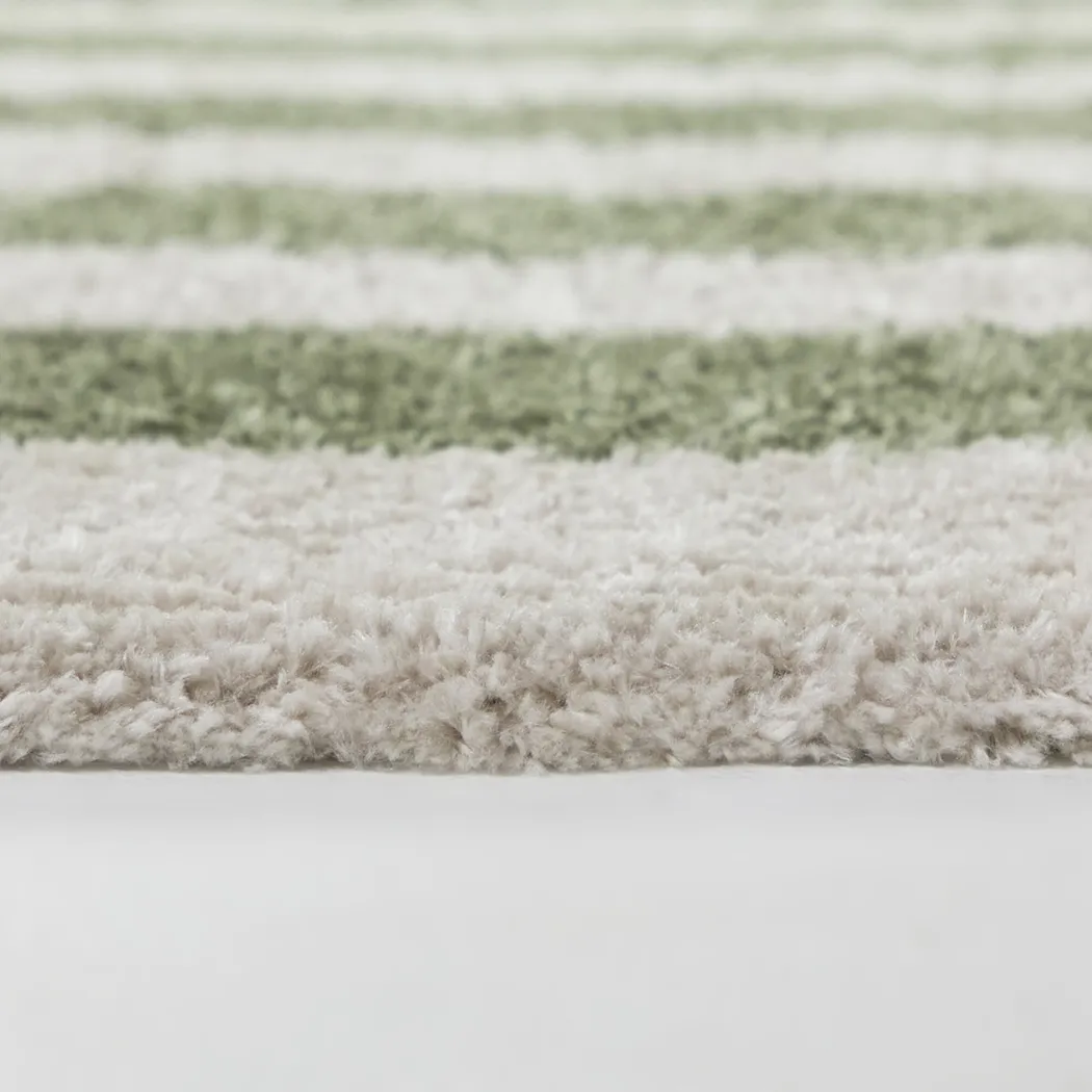 Kids Vineyard Road Green 5'3 x 7' Rug - Thumbnail - Image 3