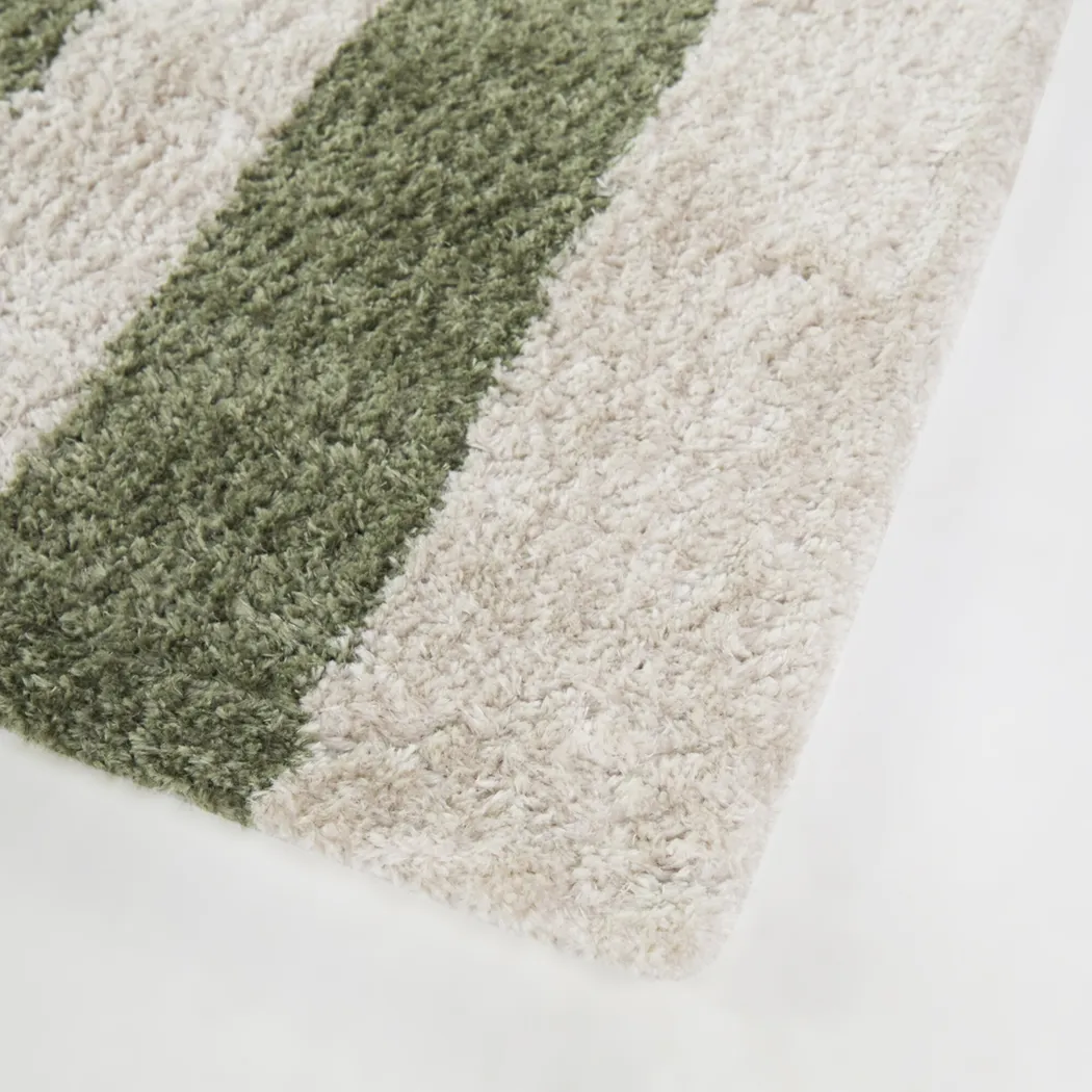 Kids Vineyard Road Green 5'3 x 7' Rug - Thumbnail - Image 4