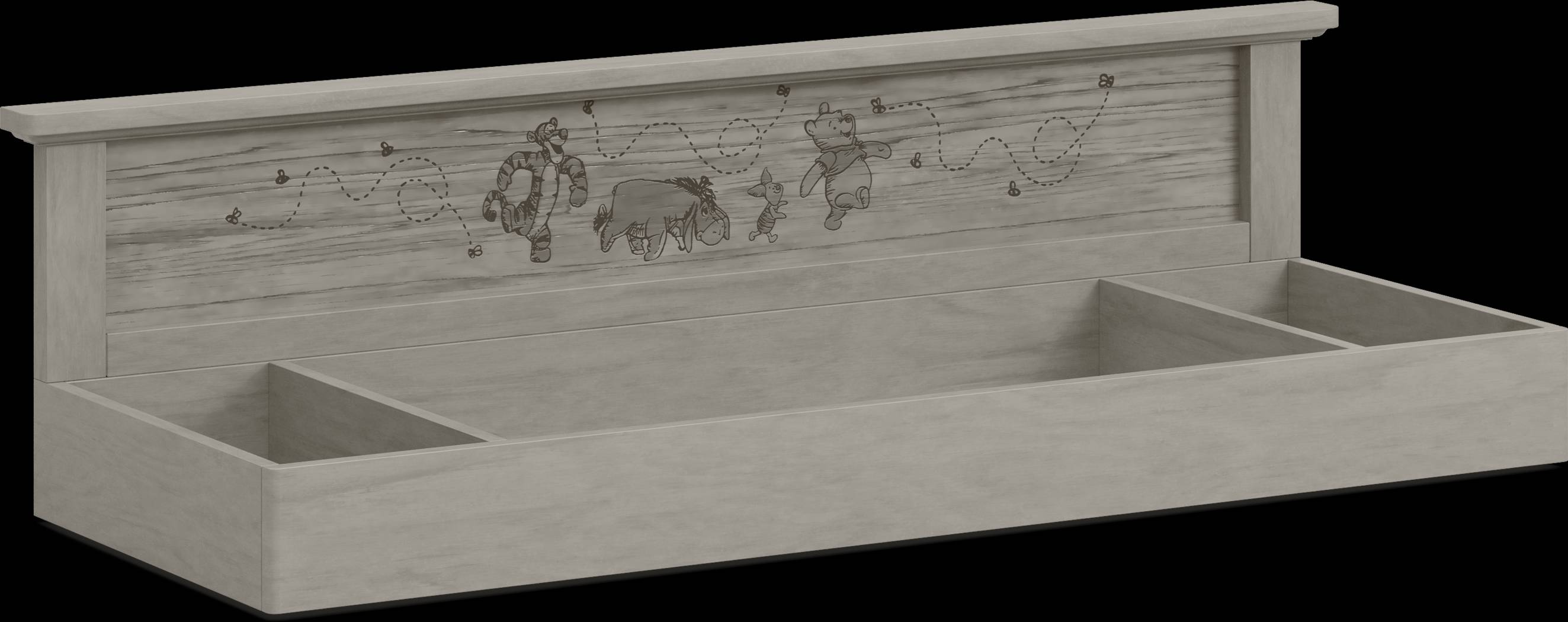 Kids Woodland Adventures with Winnie the Pooh Classic Gray Changing Table - Thumbnail - Image 3