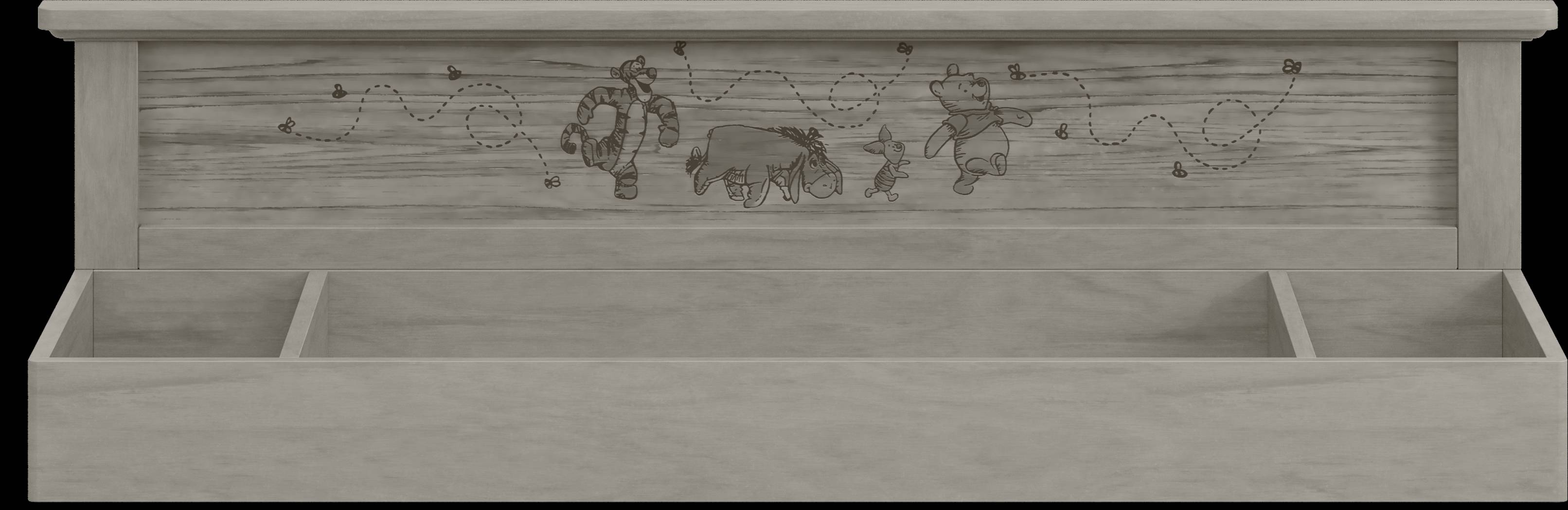 Kids Woodland Adventures with Winnie the Pooh Classic Gray Changing Table - Thumbnail - Image 1