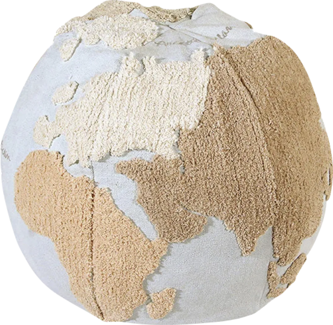 Kids World Map Multi Pouf - Thumbnail - Image 7