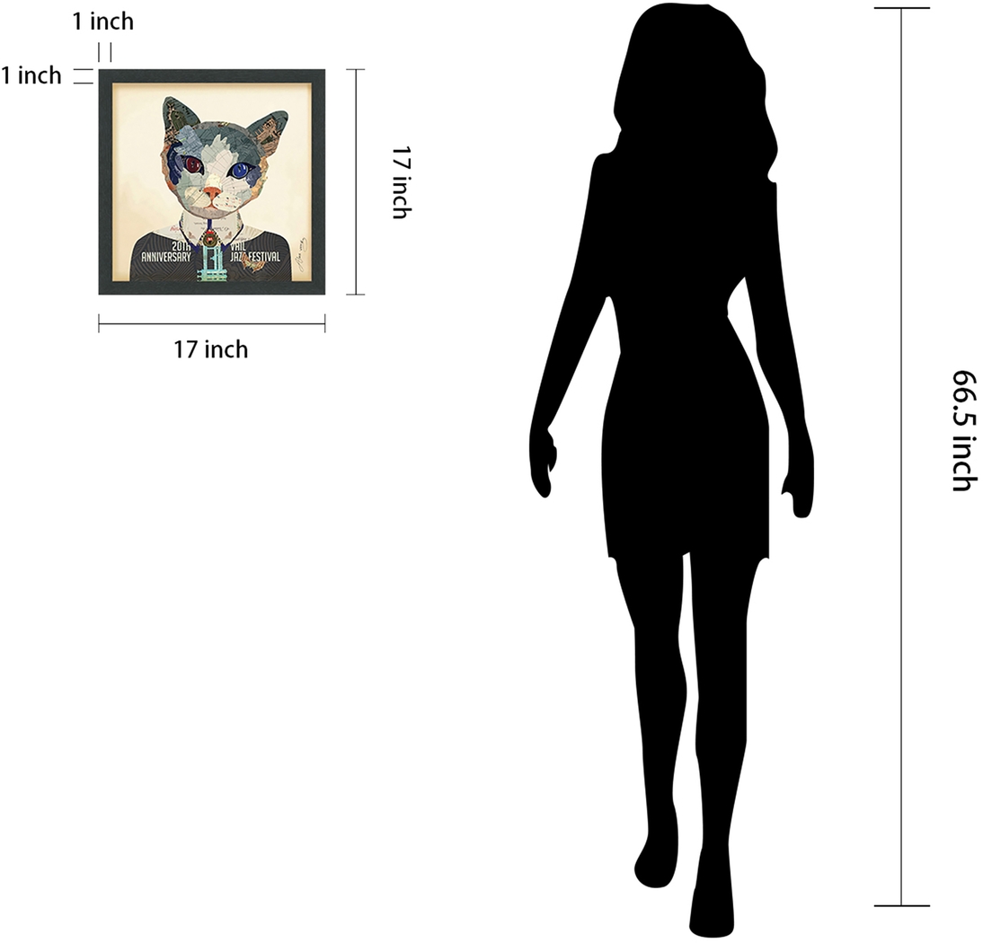 Kids Worldwide Kitty Cream Wall Art - Thumbnail - Image 8