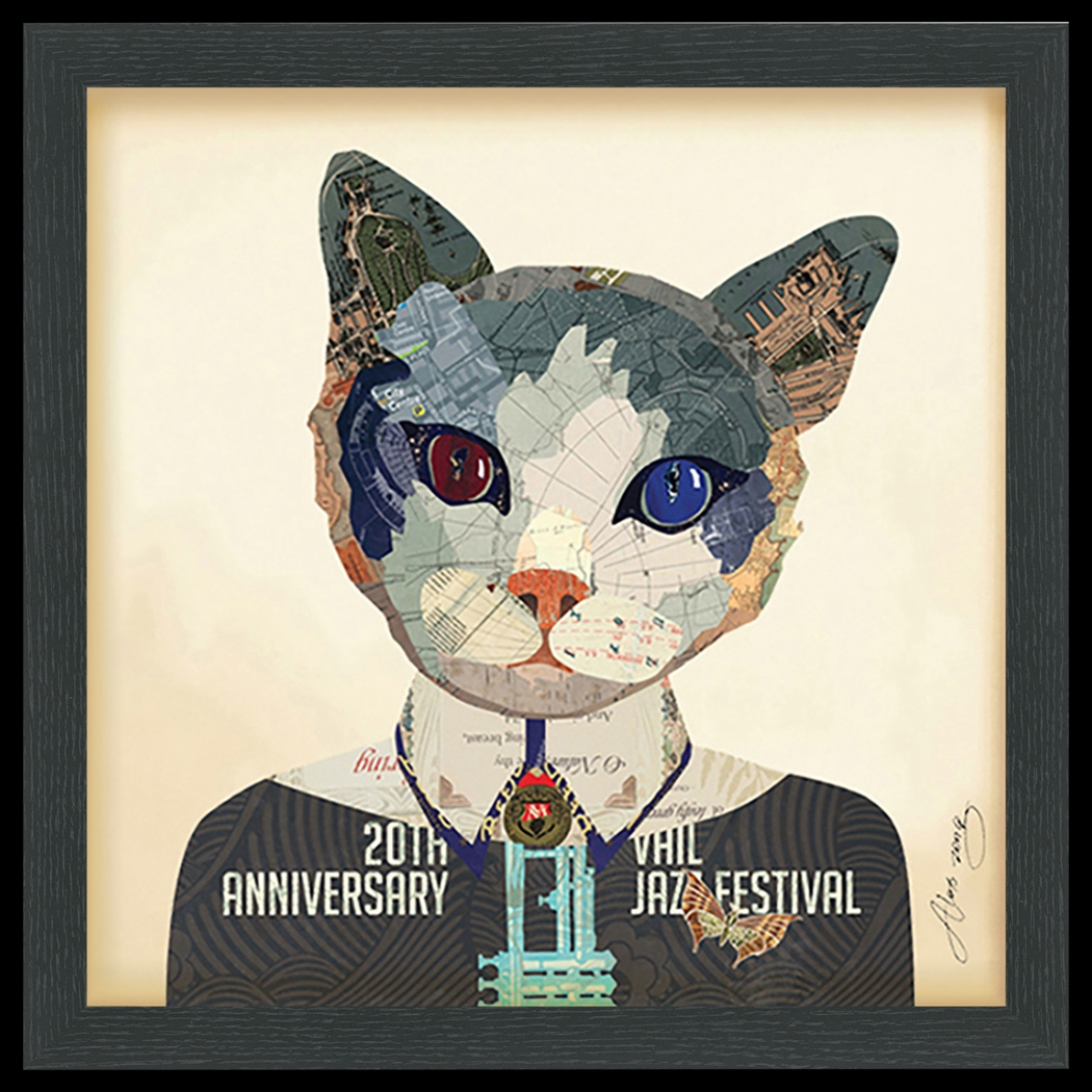 Kids Worldwide Kitty Cream Wall Art - Thumbnail - Image 1